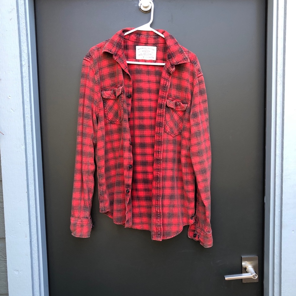 American Eagle Flannel Size L